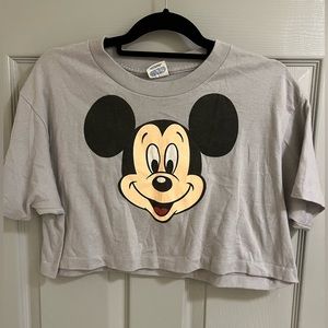 Mickey Mouse Vintage Crop Top